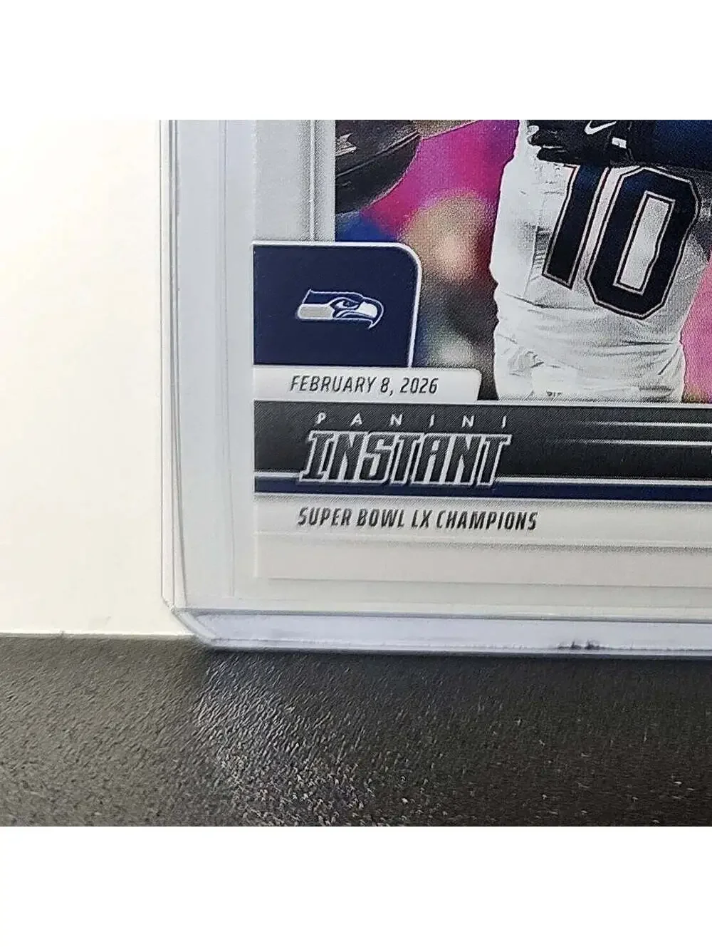 Ernest Jones 2026 Panini NFL Super Bowl LIX Champions #20 Card Seattle Seahawks